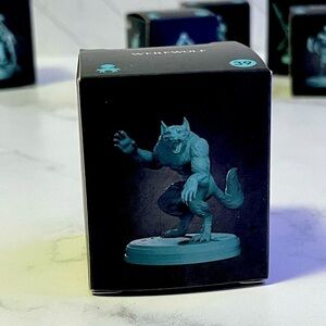 Werewolf Miniature For Tabletop RPGs | Kraken Collectibles Monster Series